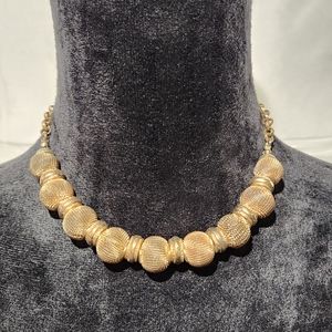Really Vintage Monet Gold Tone Necklace